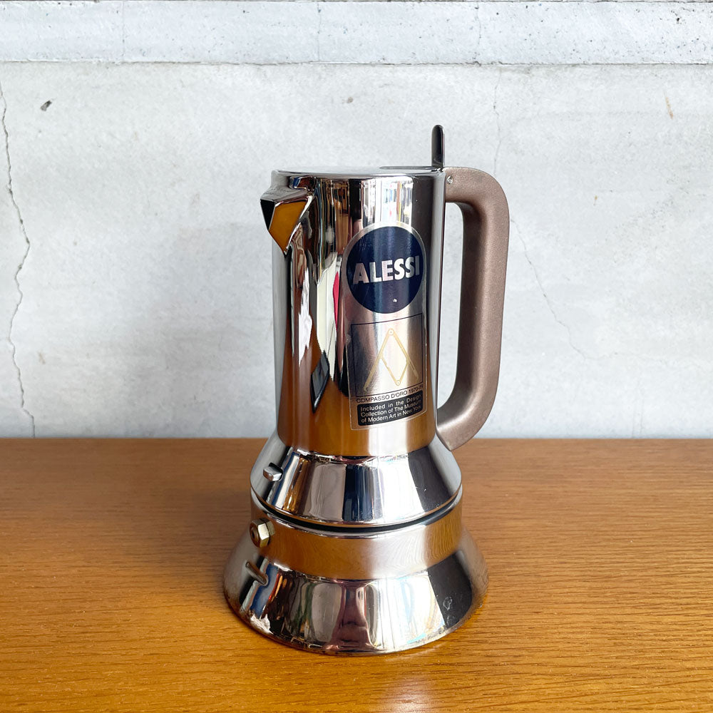 【学芸大学店】アレッシィ ALESSI 9090/3 エスプレッソメーカー 3CUP IH対応 リチャード・サパー Richard Sapper 定価26,400円 MoMA 買取させていただきました。