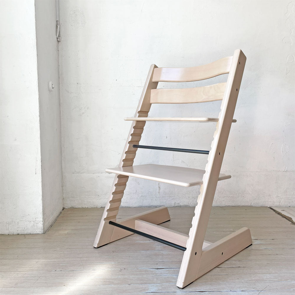 【下北沢店】ストッケ STOKKE トリップトラップ TRIPP TRAPP ホワイトウォッシュ ベビーチェア キッズチェア S/N6～ ノルウェー 北欧家具 買取させていただきました。