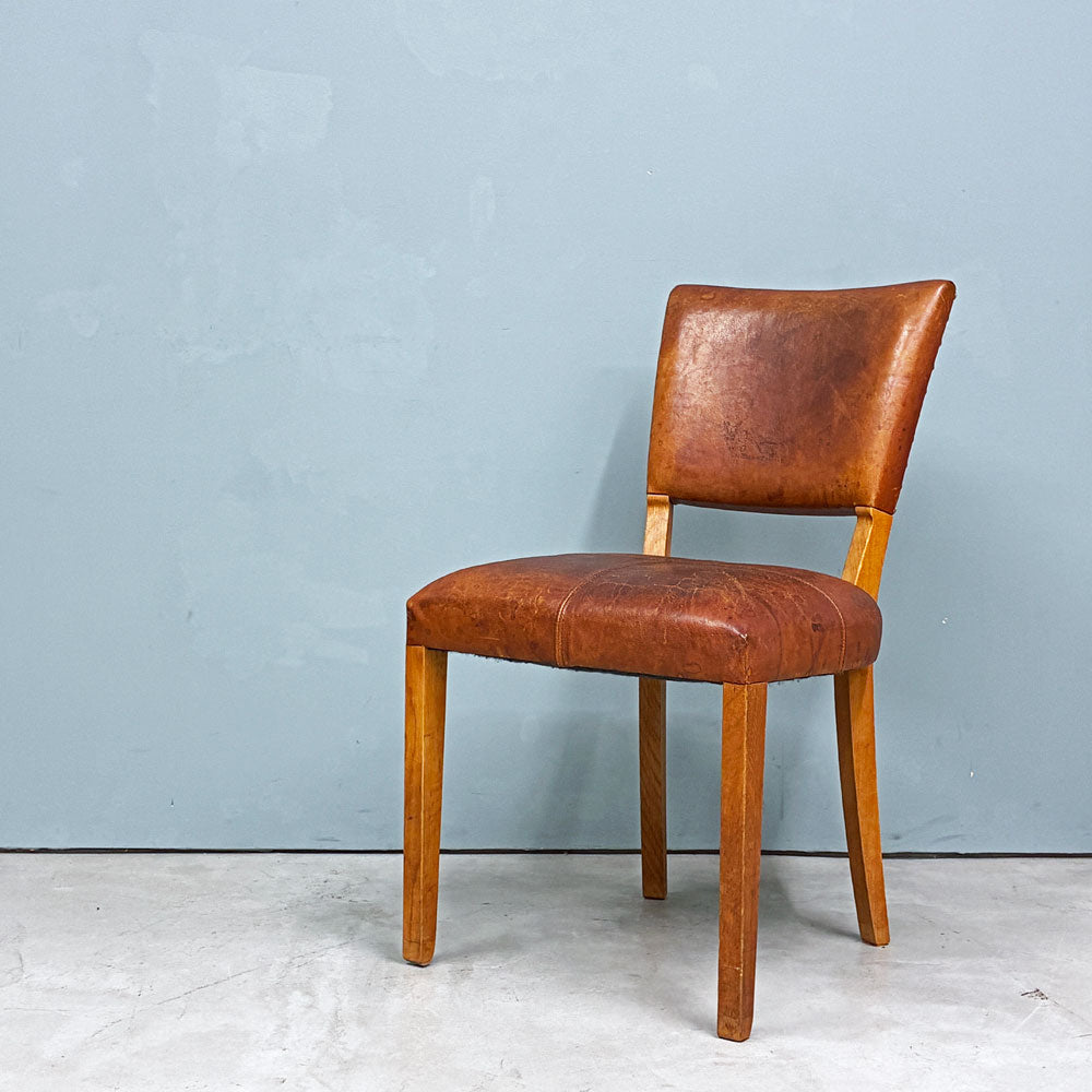 【経堂店】トラックファニチャー TRUCK FURNITURE エスアールチェア SR CHAIR ダイニングチェア ナラ無垢材 本革 ビンテージスタイル 買取させていただきました。
