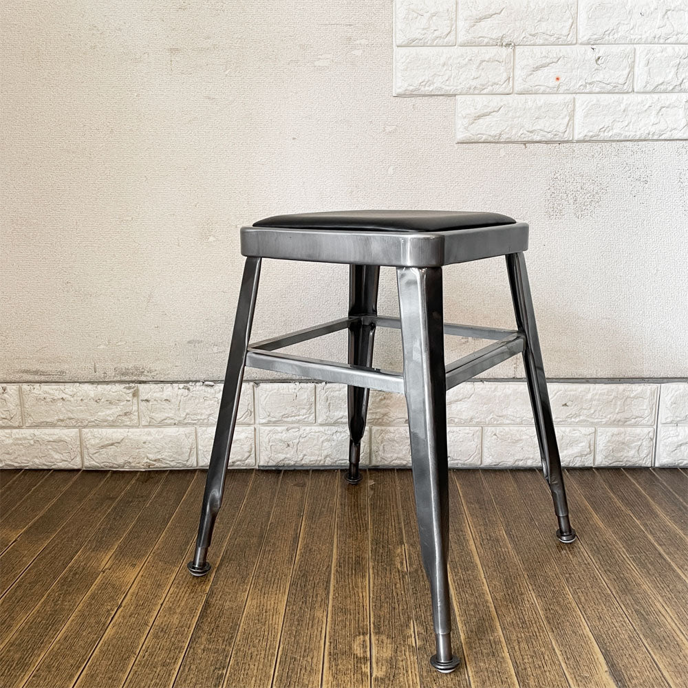 【経堂店】ダルトン DULTON ライトスツール Light-45 stool スチールフレーム PVCレザー インダストリアル 買取させていただきました。