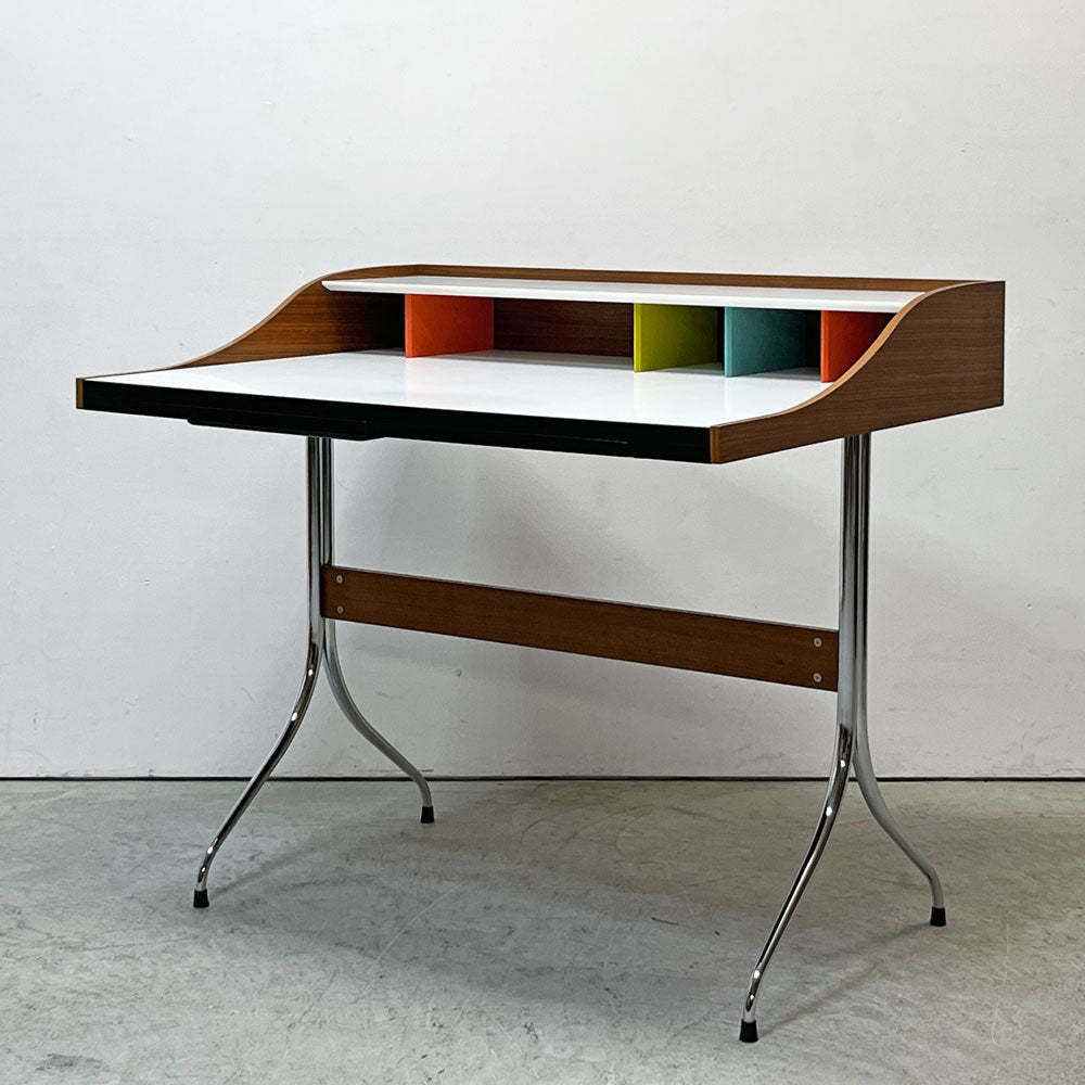 【祖師ヶ谷大蔵店】ヴィトラ Vitra ネルソンスワッグレッグデスク Nelson Swag Leg Desk ホワイトラミネート天板 W99cm ジョージ・ネルソン ミッドセンチュリー 買取させていただきました。
