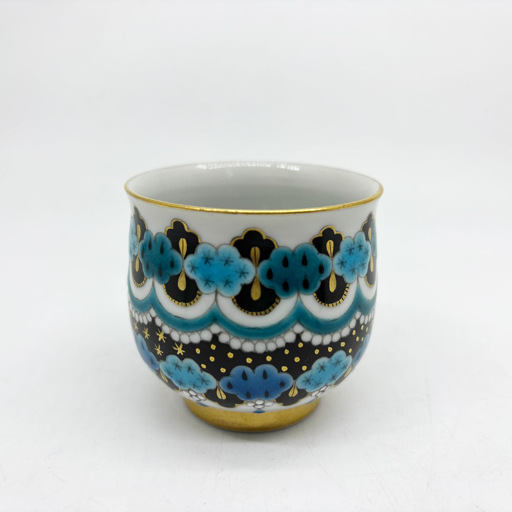 【祖師ヶ谷大蔵店】西野美香 ぐい呑 桐箱付 九谷焼 金彩 現代作家 買取させていただきました。