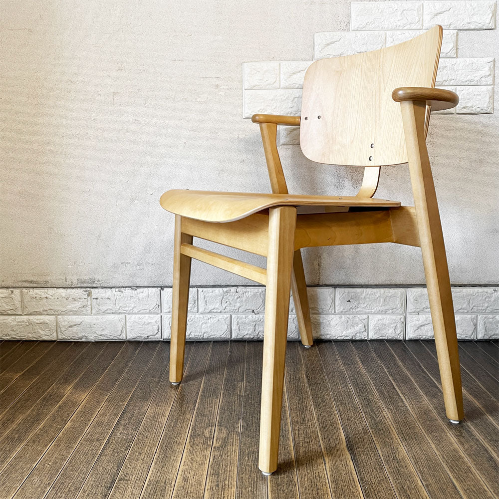 【経堂店】アルテック artek ドムスチェア Domus ダイニングチェア バーチ材 ハニーステイン イルマリ・タピオヴァーラ フィンランド 北欧家具 定価￥128,700- 買取させていただきました。