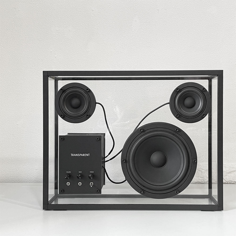 【経堂店】トランスペアレントスピーカー TRANSPARENT SPEAKER ブルートゥース ブラックコード 北欧 スウェーデン モダンデザイン 買取させていただきました。