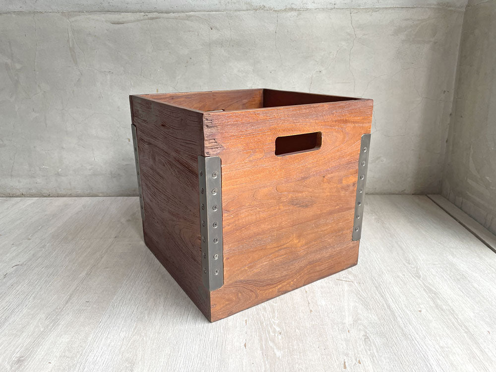 アクメファニチャー ACME Furniture トロイ オープンボックス TROY OPEN BOX L オールドチーク アイアン 定価￥15,015-  中古品 買い取りしました。