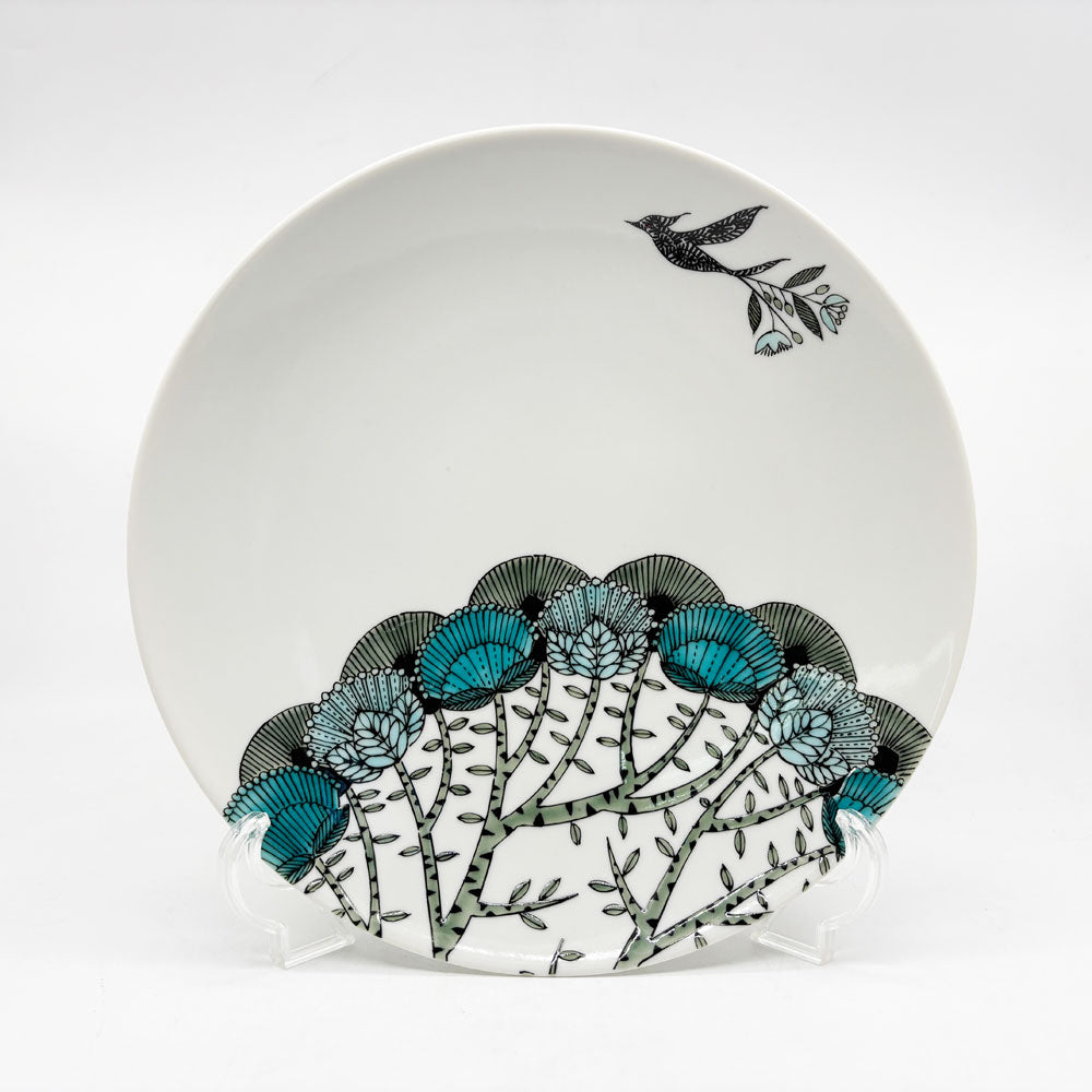 【祖師ヶ谷大蔵店】九谷焼 北村和義 鳥一羽 絵皿 Φ25cm 現代作家 買取させていただきました。