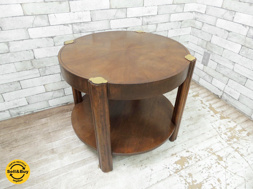 ベイカーファニチャー BAKER FURNITURE サイドテーブル ランプテーブル カフェテーブル USビンテージ 中古品 買い取りしました。