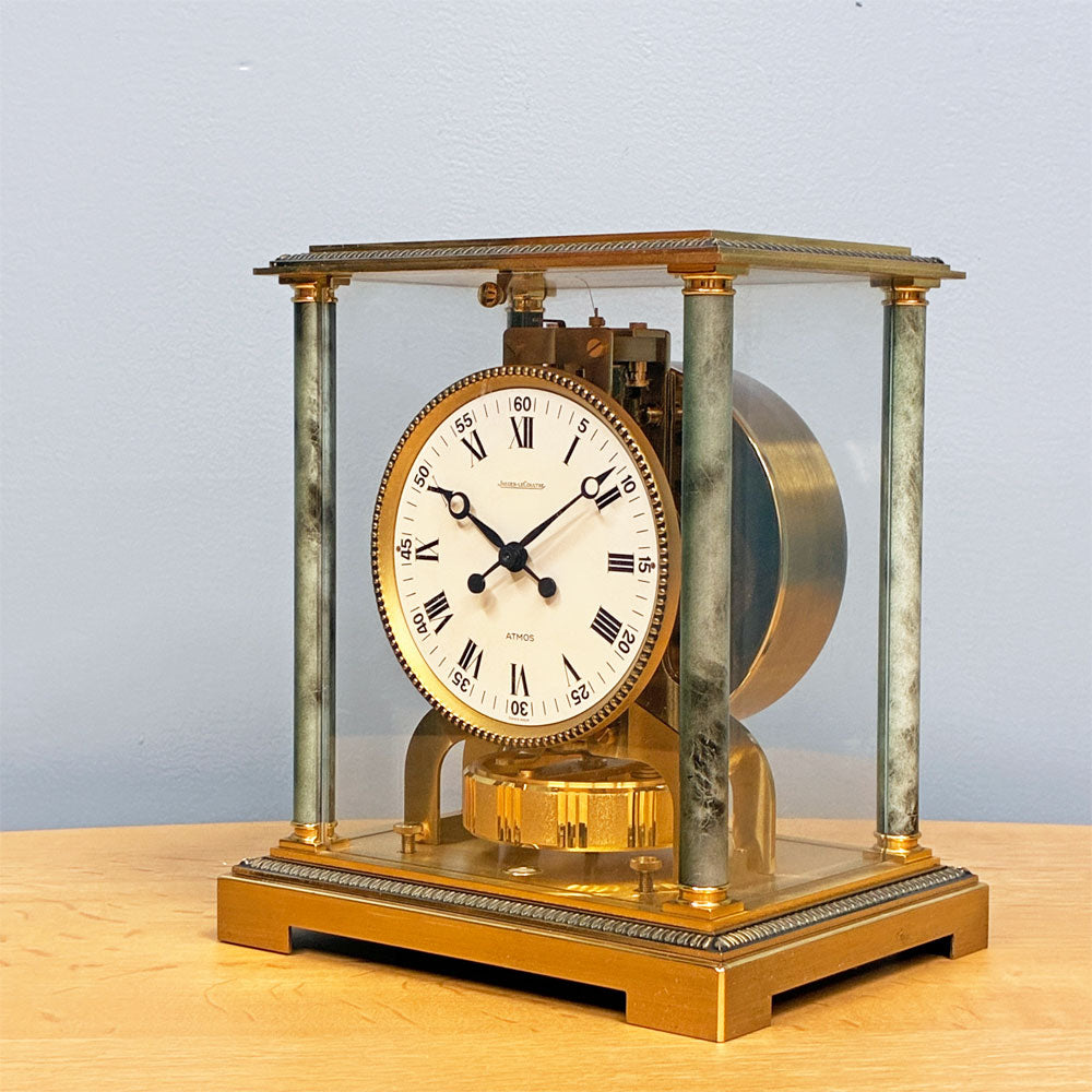 【経堂店】ジャガー ルクルト JAEGER LECOULTRE アトモス ATMOS ヴァンドームモデル Vendome 5834 空気時計 置時計 永久時計 ジャンク品 買取させていただきました。