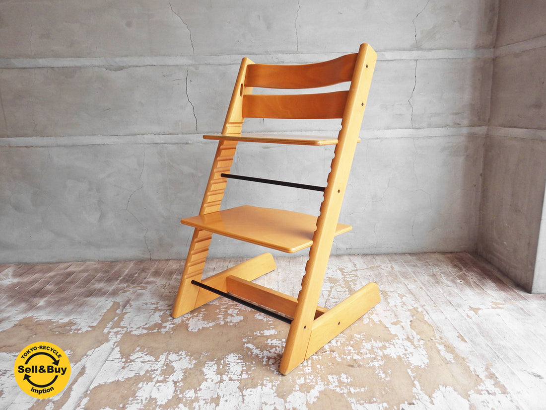 ストッケ STOKKE トリップトラップ TRIPP TRAPP チェア ナチュラル 旧型 ♪　中古品 買い取りしました。