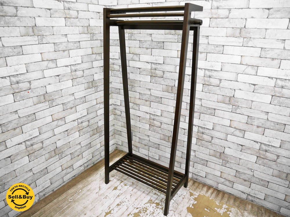 エーフラット a.flat ハンガーラック Hanger Rack アジアンスタイル 定価41,220-  中古品 買い取りしました。