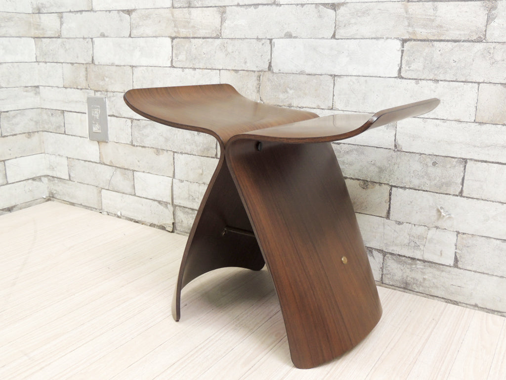 天童木工 TENDO バタフライスツール ローズウッド 柳宗理 スツール MoMA ジャパニーズモダン   中古品 買い取りしました。