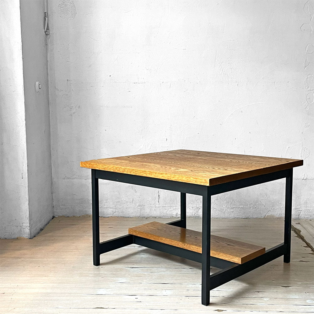 【下北沢店】スタンダードトレード STANDARD TRADE センターテーブル スクエア W60cm オーク材 オーダー品 スチールフレーム インダストリアル 買取させていただきました。