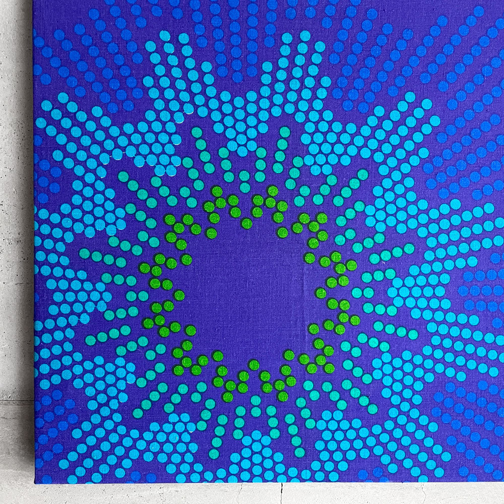 【学芸大学店】ミラ エックス MIRA-X MIRA-FIORI ビンテージ ファブリックパネル ネイビー ミッドセンチュリー スペースエイジ ヴェルナー・パントン Verner Panton 買取させていただきました。