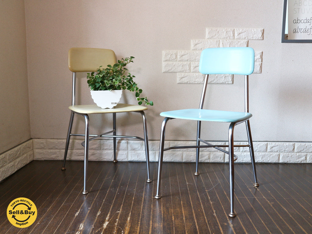 ヘイウッドウェイクフィールド Heywood Wakefield ビンテージ スタッキングチェア スクール USA ミッドセンチュリー 買い取りしました。経堂店 出張買取もお任せ下さい。