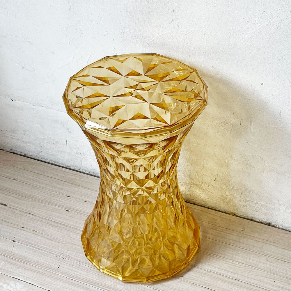 【下北沢店】カルテル Kartell ストーン STONE スツール サイドテーブル イエロー Φ30cm マルセル・ワンダース Marcel Wanders イタリア 買取させていただきました。