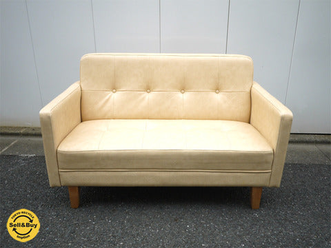 モモナチュラル MOMO natural ソユル SOEUR 二人掛けソファ ～入荷するとすぐに売り切れてしまう人気アイテム【買取と販売とレンタルのお店】