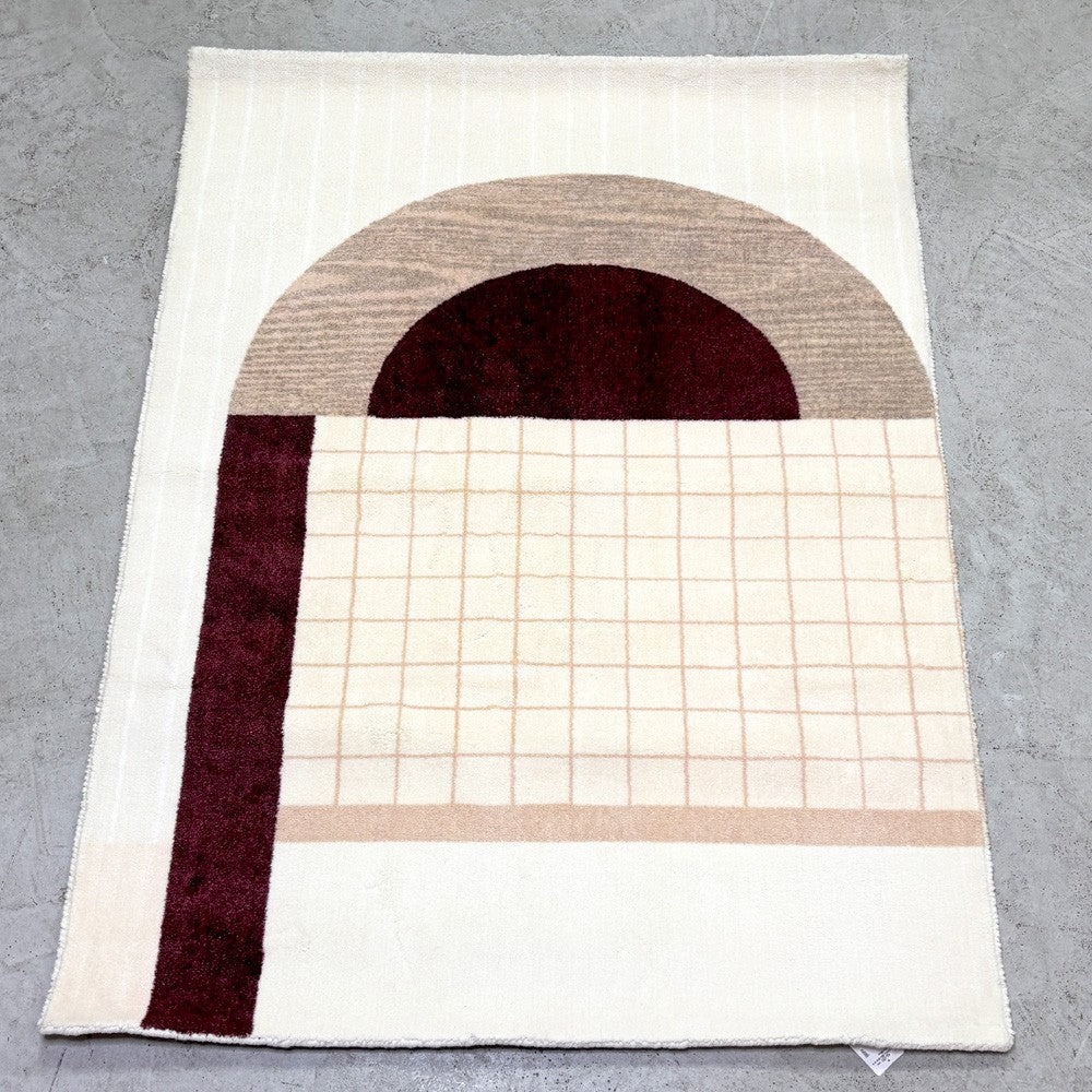 【祖師ヶ谷大蔵店】ジャーナルスタンダードファニチャー j.s.F フェアバーン ラグ FAIRBURN RUG ラグマット 手織り 120x160cm ナイロン モダンデザイン 未使用保管品 買取させていただきました。