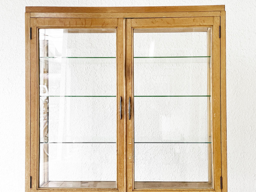 ジャパンビンテージ Japan Vintage ドクターキャビネット ケビント 医療棚 ディスプレイケース 古家具 古道具 木味 ～ 普通がいいね ～