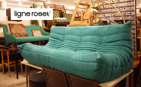 ligne roset リーンロゼ トーゴ TOGO ソファ 2P　3Ｐ　クリーニング済 ～包み込まれるような快適な座り心地～【販売とレンタルのお店】