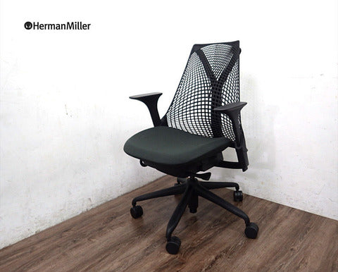 ハーマンミラー Herman Miller セイルチェア サスペンションミドルバック 『オフィス感を抑えたカジュアルなデザインと、健康をサポートする機能☆』　【買取と販売とレンタルのお店】