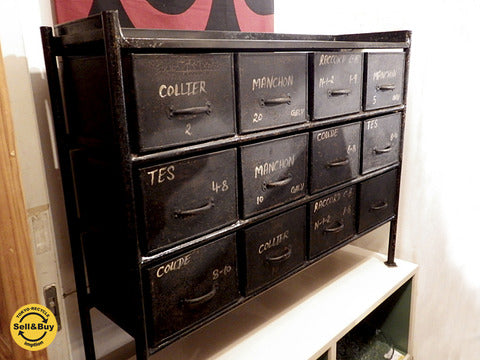 journal standard Furniture / ジャーナルスタンダードファニチャー 現行『 GUIDEL / ギデル 12 ドロワーズ チェスト 』展示美品 ～ 人気の工業系デザイン！ ～【買取と販売とレンタルのお店】