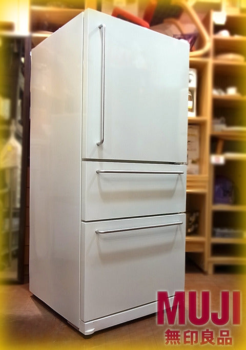 GOOD DESIGN受賞！ ワイド60cmの省スペース設計でありながら大容量の246Ｌ！ 機能的シンプルデザインの MUJI （ 無印良品 ）  『 ノ ンフロン冷蔵庫 』【買取＆販売＆レンタル】