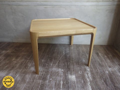 CONDE HOUSE / カンディハウス チャレンジシリーズ コーヒーテーブル オーク材 ナラ材  ～ 小さくてもそこには確かな仕事が宿ります。 【買取と販売とレンタルのお店】