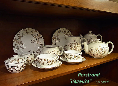 日本をモチーフとした北欧陶器～ロールストランド　”Japonica/ジャポニカ”　シリーズ～【買取＆販売＆レンタル】