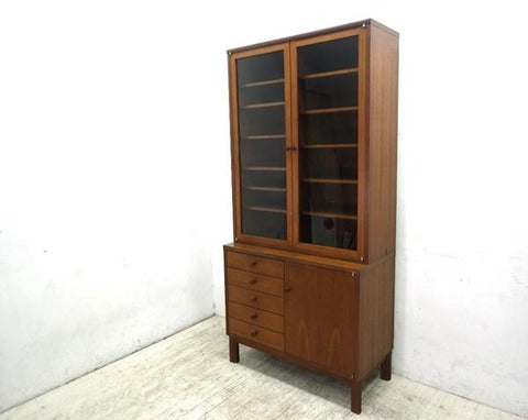 北欧スタイル JapanVintage チーク材 カップボード 『国産家具ならではの実用性と造りの良さ』 【買取と販売とレンタルのお店】