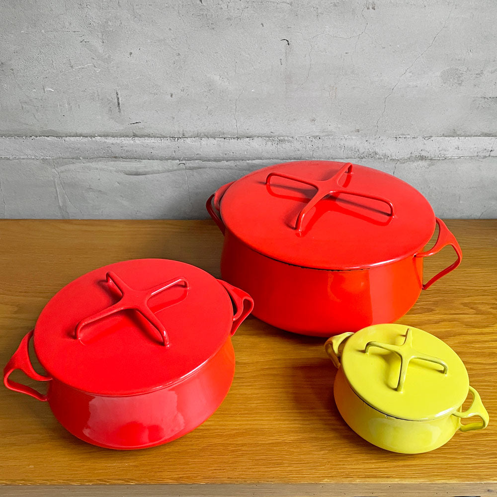 【学芸大学店】ダンスク DANSK コベンスタイル koben style ホーロー 両手鍋  北欧 デンマーク 3種♪ 買取させていただきました。