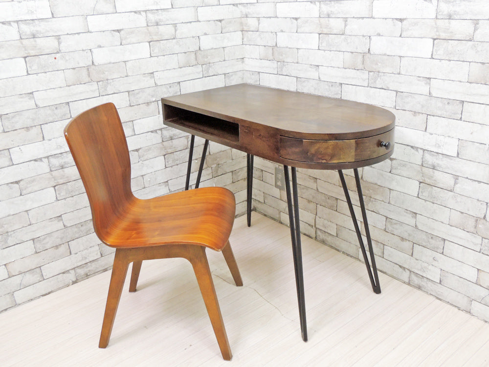 ウエストエルム west elm ペンシルデスク Pencil Desk 抽斗1杯 ＆ クレスト Cerst ベントウッド ダイニングチェア ブルックリン 中古品 買い取りしました。