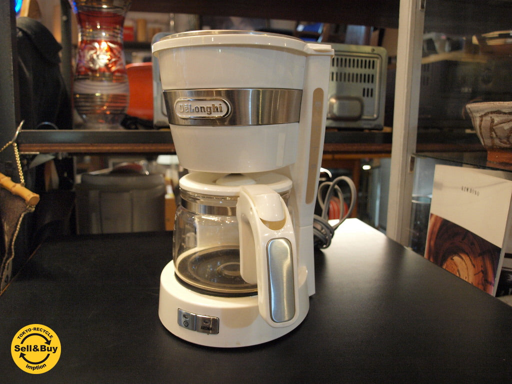 デロンギ DeLonghi デロンギドリップコーヒーメーカー ICM14011J-W 中古品 買い取りしました。