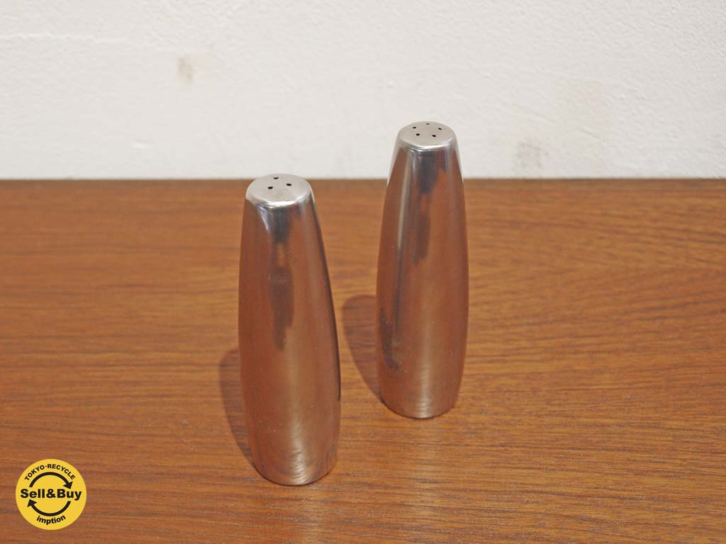 ダンスク DANSK デンマーク ソルト&ペッパー クイストゴー ステンレス 中古品 買い取りしました。