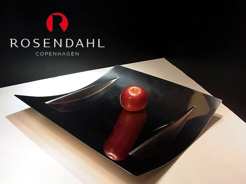 北欧デザインが息衝くシャープなミニマルデザイン！ デンマーク ROSENDAHL （ ローゼンダール ） ＝ MoMAコレクション＝ 「 フルーツディッシュ ／ プラッター 」  【買取＆販売】