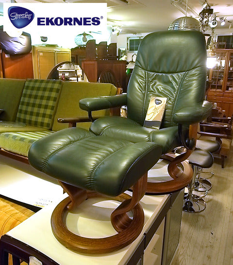 ファーストクラスの座り心地をご自宅で・再び～EKORNES/エコーネス　ストレスレスチェア　ディプロマット（Sサイズ）