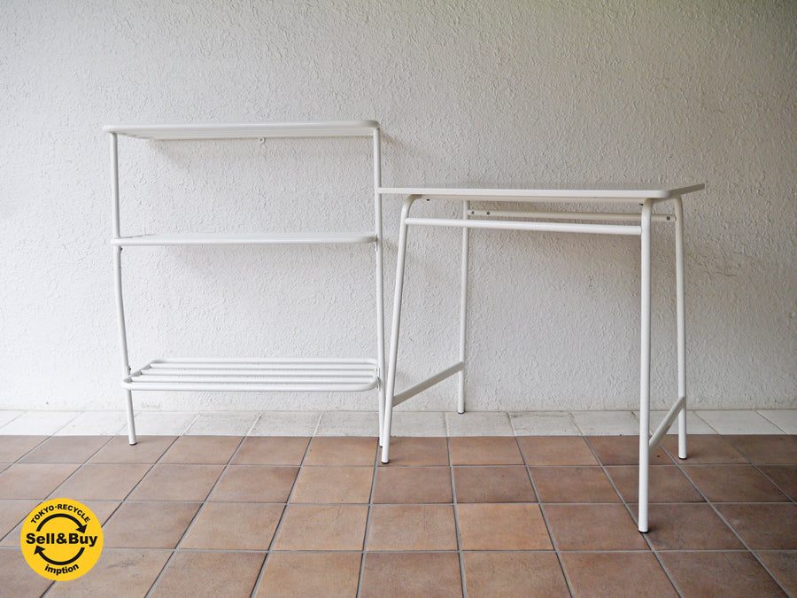 デュエンデ DUENDE フランク デスク ホワイト FRANK DESK WHITE / ウォールワイドラック WALL WIDE RACK 買い取りしました！ 用賀店 出張買取もお任せ下さい。