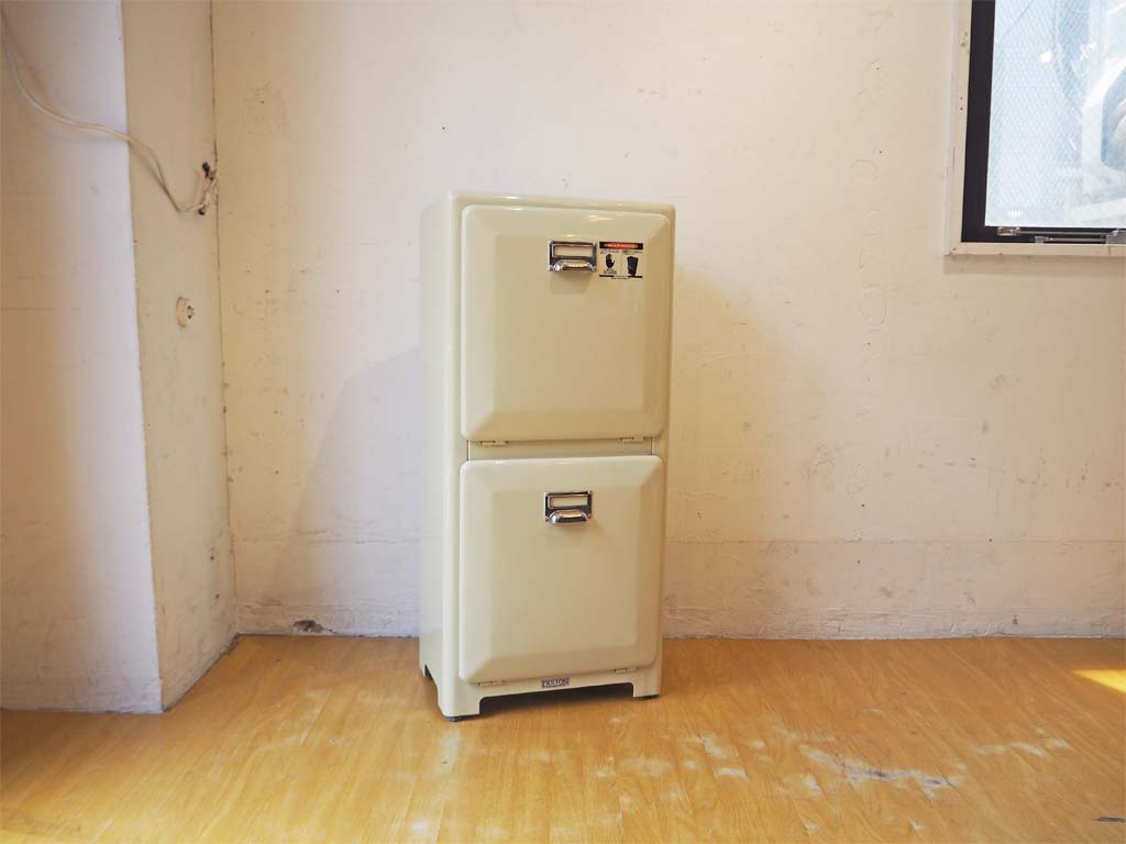 ダルトン DULTON ダブルデッカー DOUBLE DECKER トラッシュカン アイボリー ダストボックス ゴミ箱 分別 2段 アメリカンスタイル 中古品 買い取りしました。