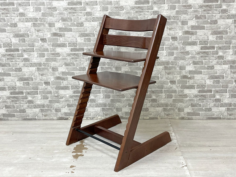 ストッケ STOKKE トリップトラップ TRIPP TRAPP ベビーチェア キッズチェア ブラウン S/N3～ ノルウェー 北欧家具中古品 買い取りしました。