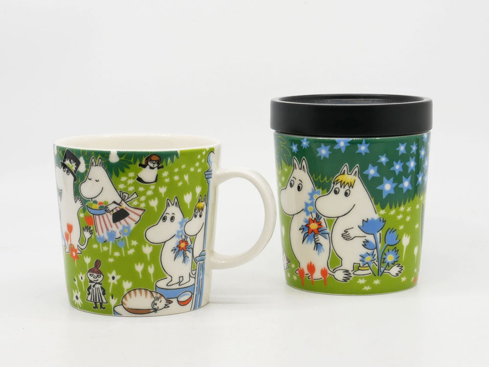 アラビア ARABIA ムーミン Moomin マグカップ ＆ キャニスター トーベヤンソン 生誕100周年記念 TOVE100 2014年 旧ロゴ フィンランド 北欧食器 中古品 買い取りしました。