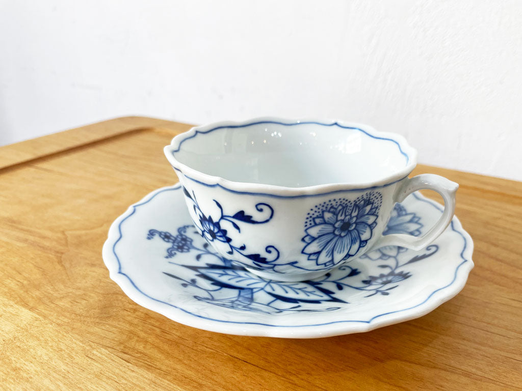 マイセン Meissen ブルーオニオン Blue Onion カップ＆ソーサー C&S 陶磁器 ドイツ 中古品 買い取りしました。