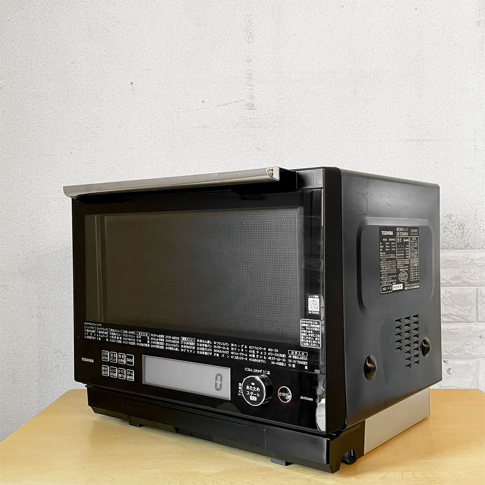 【経堂店】 東芝 TOSHIBA 過熱水蒸気オーブンレンジ ER-TD5000 電子レンジ グランブラック 2022年製 説明書＆箱付 買取させていただきました。