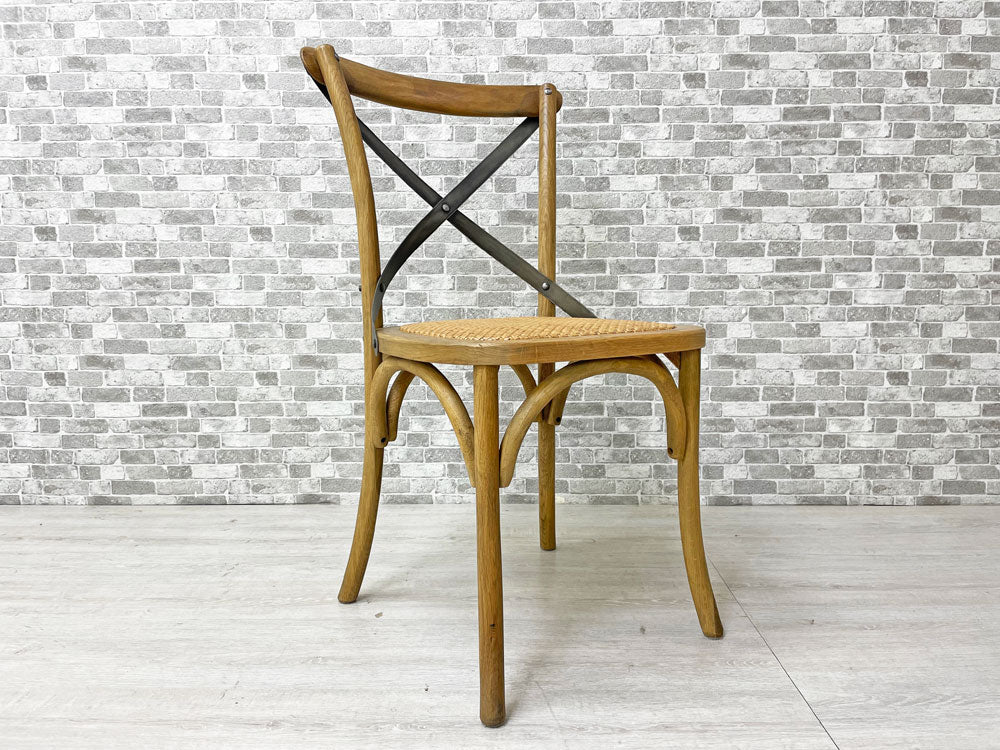 ジャーナルスタンダードファニチャー journal standard Furniture ビーコンチェア BEACON CHAIR ダイニングチェア オーク材 アイアン クロスバック 曲げ木 中古品 買い取りしました。