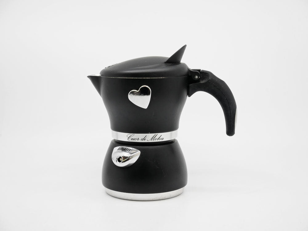 ビアレッティ BIALETTI × イリー illy クールディモカ CUOR DI MOKA エスプレッソメーカー マキネッタ 3カップ用 ブラック イタリア 参考定価1.5万円 中古品 買い取りしました。