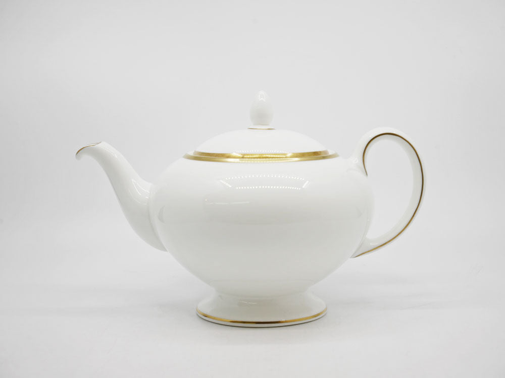 ウェッジウッド WEDGEWOOD カリフォルニア CALIFORNIA ティーポット ボーンチャイナ 金彩 廃番 英国食器 中古品 買い取りしました。