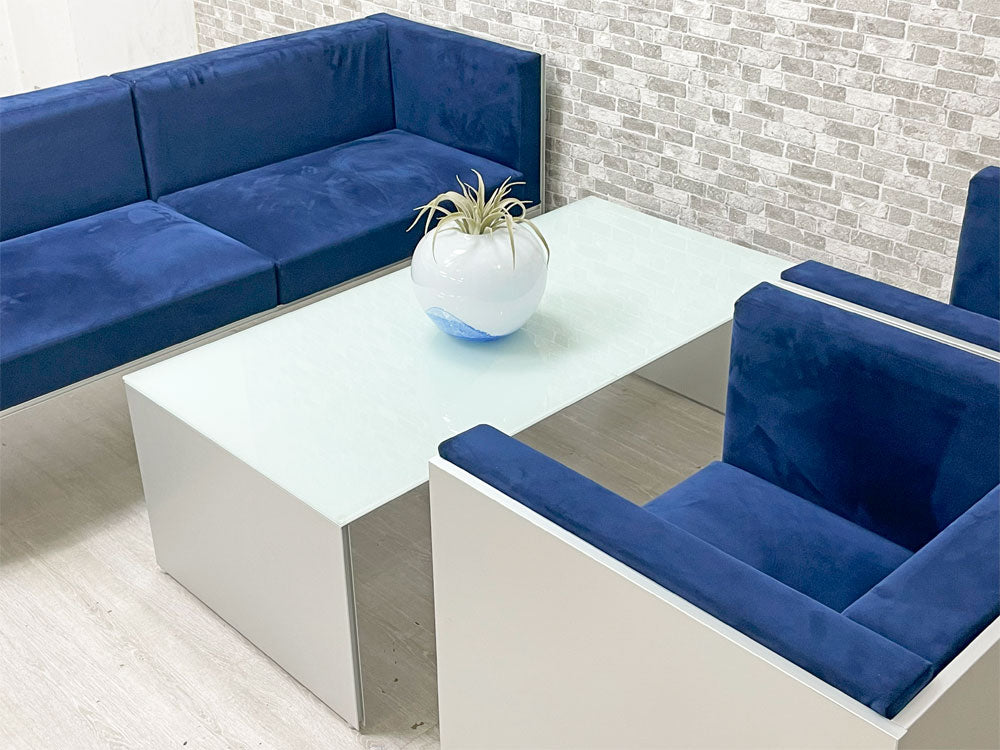 カッシーナ・イクスシー Cassina IXC. エアーフレーム AIR FRAME 2シーター＆1シーター ソファ、センターローテーブル 中古品 買い取りしました。