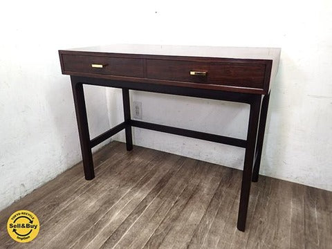 ビンテージ ローズウッド デスク 北欧スタイル シンプルモダン　～ 美しい北欧デザインのデスク 【買取と販売とレンタルのお店】