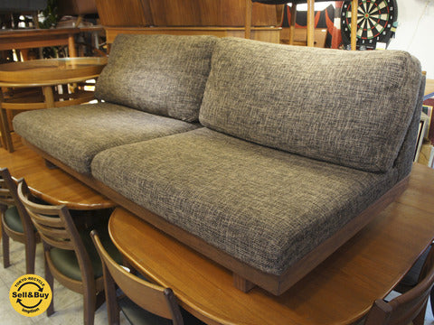 MASTER WAL マスターウォール DANISH SOFA 3人掛けソファ ～ ウォールナットへの拘りと Low& Comfortable 【買取と販売とレンタルのお店】