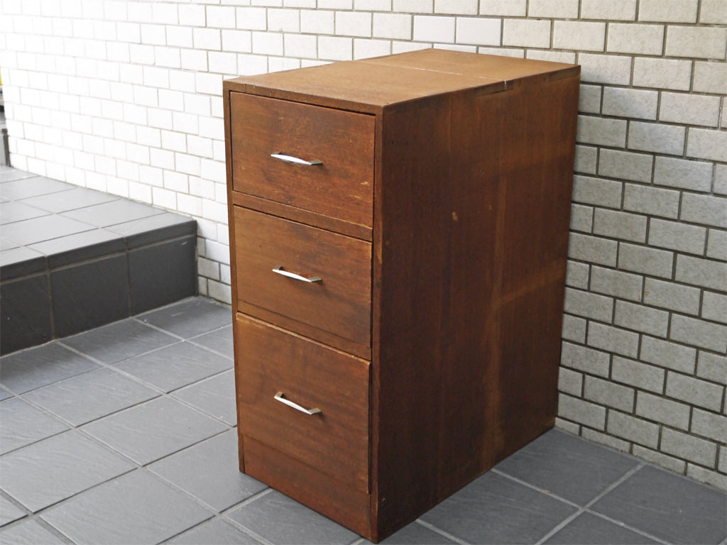 ジャパンビンテージ Japan vintage 木味 小引き出し ミニチェスト 70's 昭和レトロ 古道具 　中古品 買い取りしました。