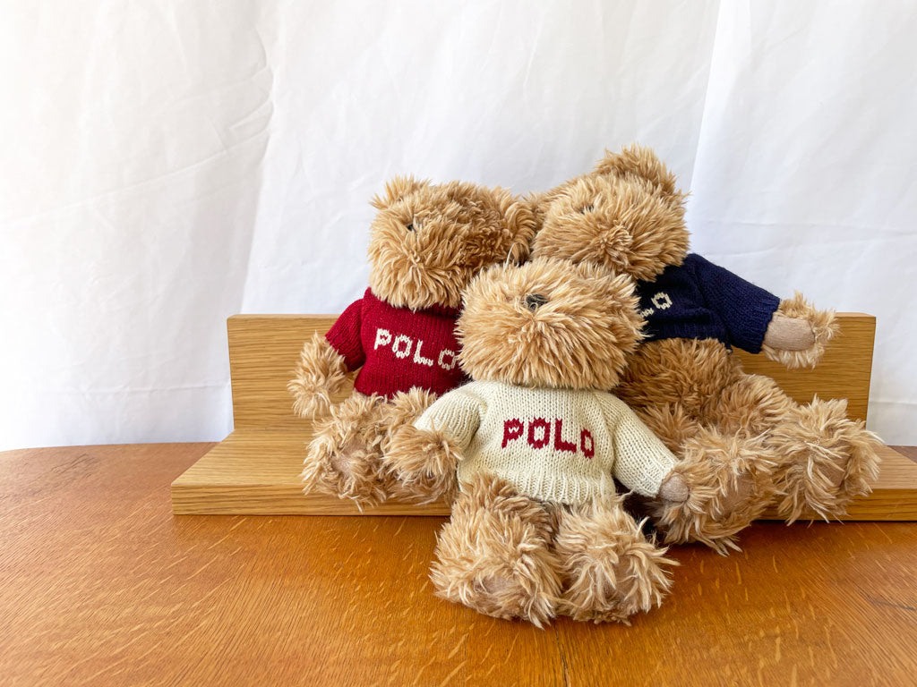 ポロ・ラルフローレン Polo Ralph Lauren テディベア ぬいぐるみ3体セット ポロベア POLO BEAR 中古品 買い取りしました。