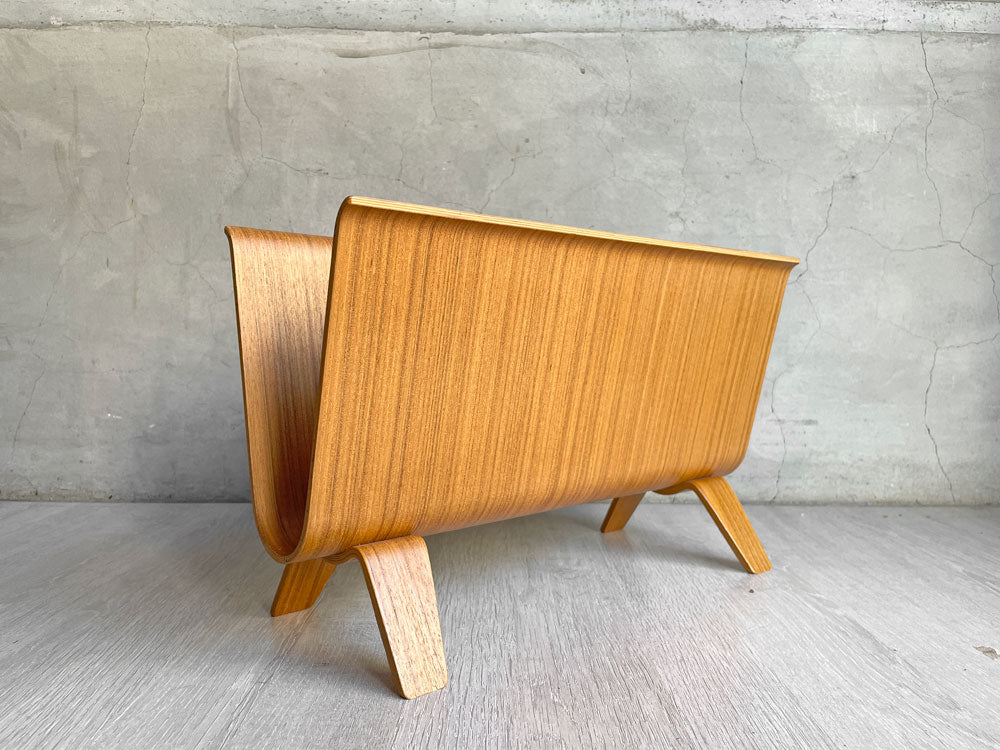 サイトーウッド SAITO WOOD マガジンラック チークグレイン MAGAZINE RACK teak grain プライウッド アユース材 中古品 買い取りしました。